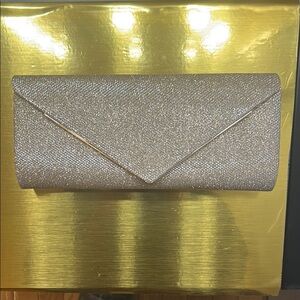 Elegant Gold Clutch